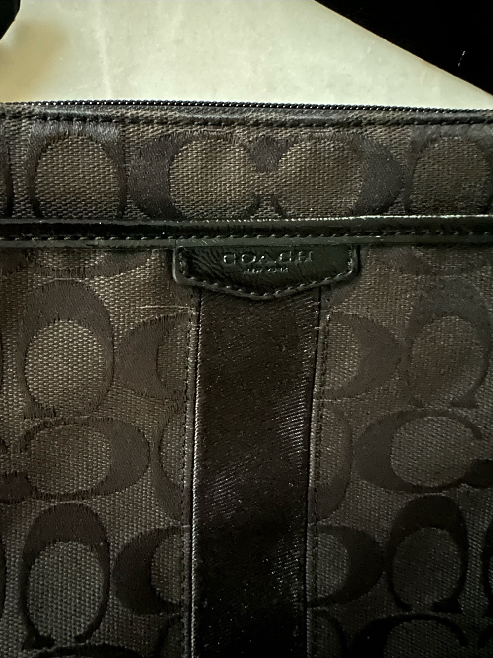 Coach Black Signature Crossbody Bag - Picture 4 of 7